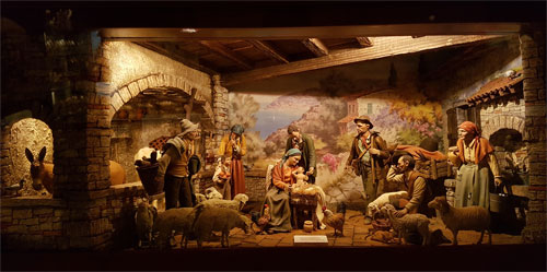 Presepio Statue De Angelis